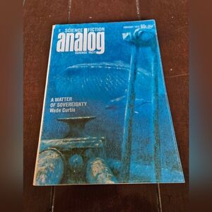 Analog Science Fiction Science Fact Magazine January 1972
